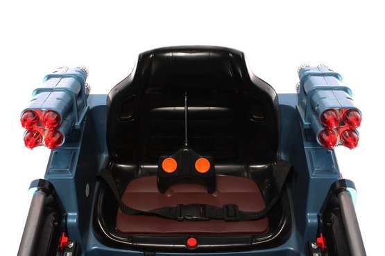 Детский электромобиль Танк С222СР (синий) (7)