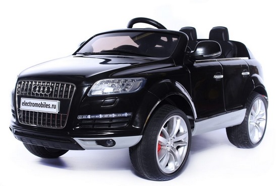 Детский электромобиль Audi Q7 (чёрный) (1)
