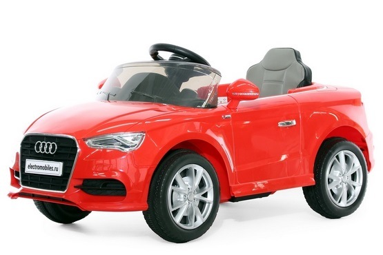 Детский электромобиль AUDI А3 (красный) (1)