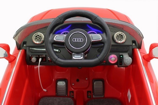 Детский электромобиль AUDI А3 (красный) (6)