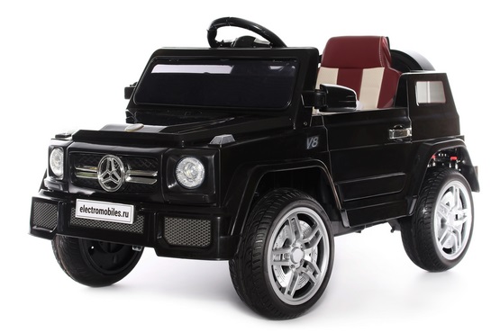 Детский электромобиль Mercedes O004OO VIP (черный) (1)