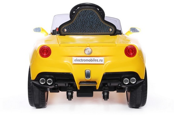 Детский электромобиль Ferrari O222OO (желтый) (5)
