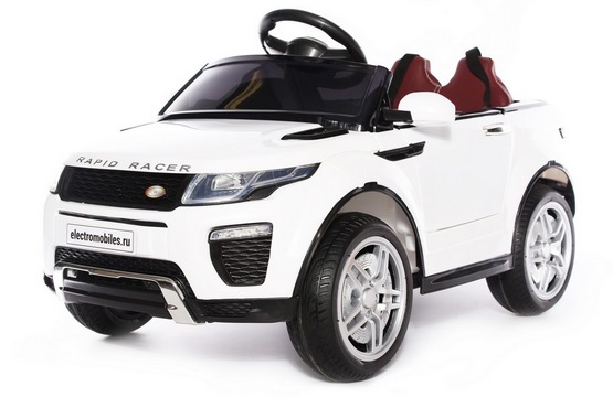 Детский электромобиль Range Rover O007OO VIP (белый) (1)