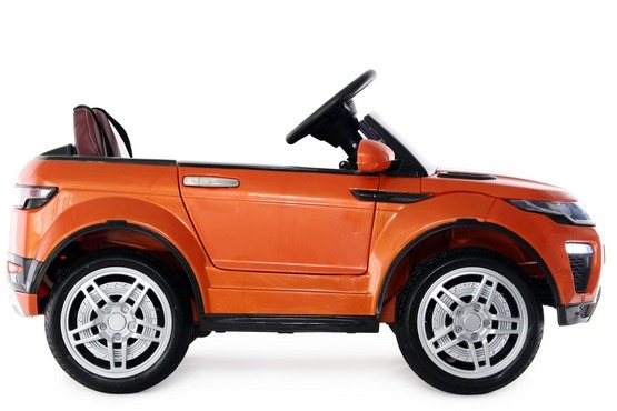 Детский электромобиль Range rover О007ОО VIP (оранжевый) (3)