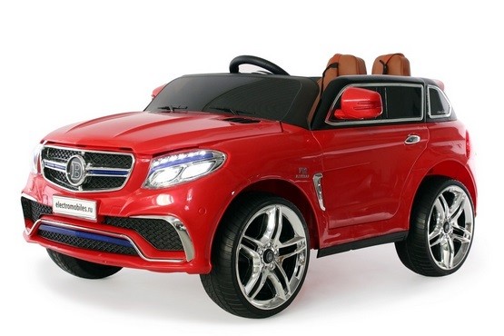 Детский электромобиль Mercedes E009KX  (красный) (1)