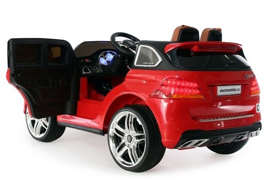 Детский электромобиль Mercedes E009KX  (красный) (4)