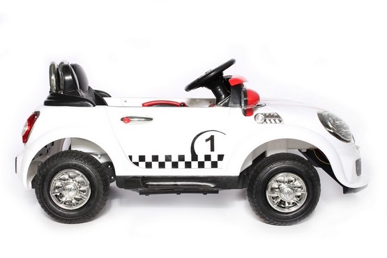 Детский электромобиль Mini Cooper E777KX (белый) (3)