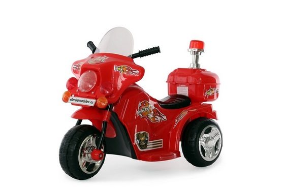 Детский электромотоцикл 998 (красный) (1)