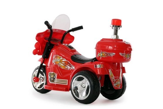 Детский электромотоцикл 998 (красный) (4)