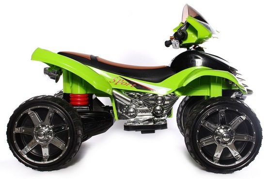 Детский квадроцикл Е005КХ (зеленый) (3)