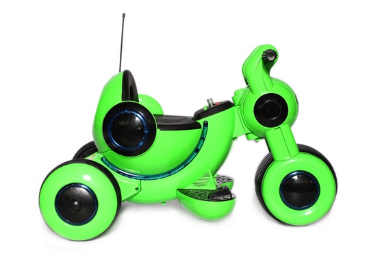 Детский электромотоцикл HL 300 (зеленый) (3)