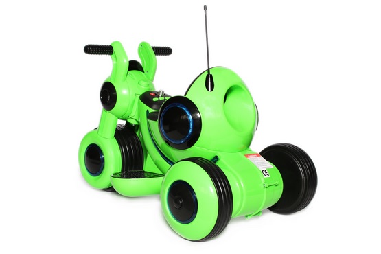 Детский электромотоцикл HL 300 (зеленый) (4)