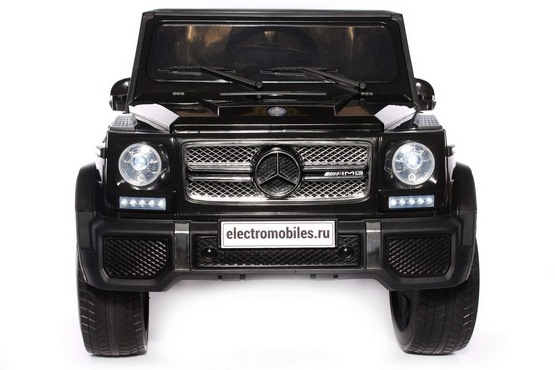 Детский электромобиль Mercedes-Benz G65 (чёрный) (2)