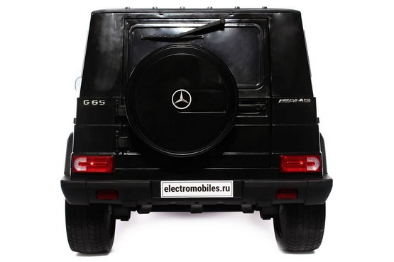 Детский электромобиль Mercedes-Benz G65 (чёрный) (5)