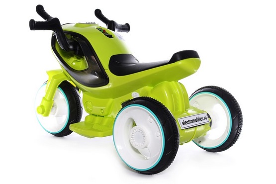 Детский электромотоцикл HC-1388 (зелёный) (4)