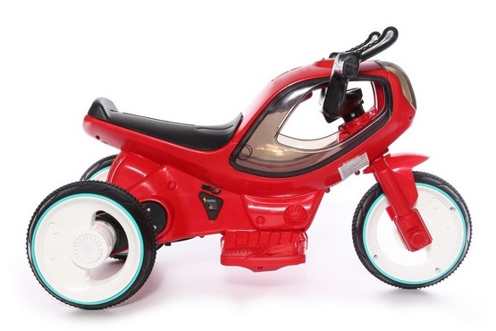 Детский электромотоцикл HC-1388 (красный) (3)