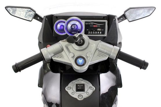 Детский электромотоцикл Moto A007MP (черный) (6)