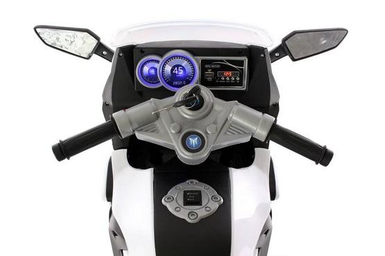 Детский электромобиль Moto A007MP (белый) (6)
