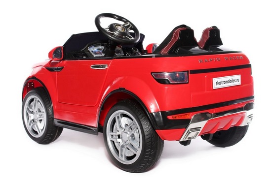 Детский электромобиль Range Rover О007ОО VIP (красный) (4)