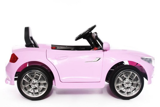 Детский электромобиль для девочки BMW T004TT (розовый) (3)
