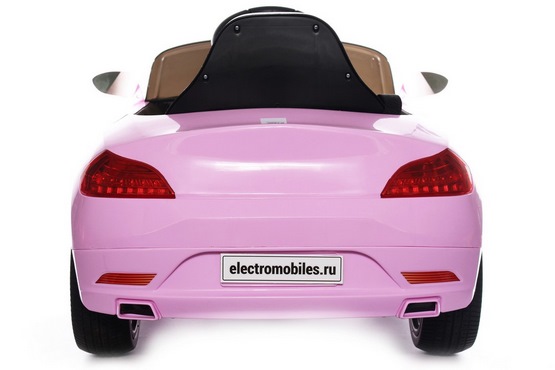 Детский электромобиль для девочки BMW T004TT (розовый) (5)