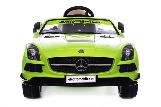 Детский электромобиль Mercedes-Benz SLS А333АА VIP (зелёный) (2)