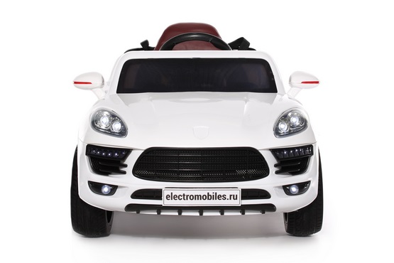 Детский электромобиль Porsche Macan O005OO VIP (белый) (2)