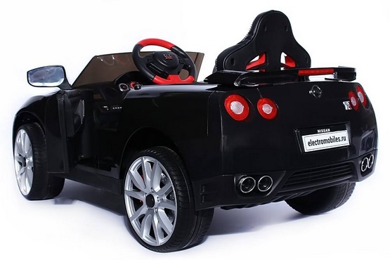 Детский электромобиль Nissan GTR х333хх (чёрный) (4)