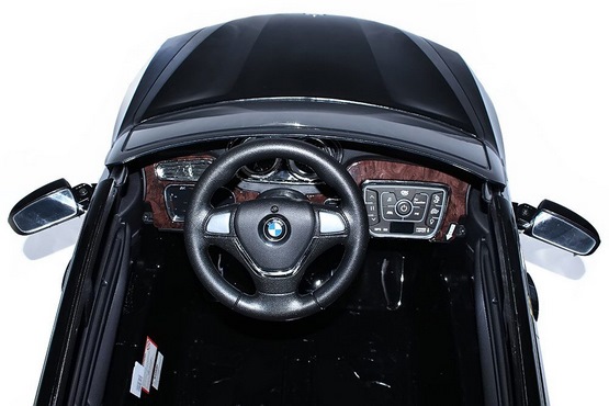 Детский электромобиль BMW X6 (чёрный) (6)