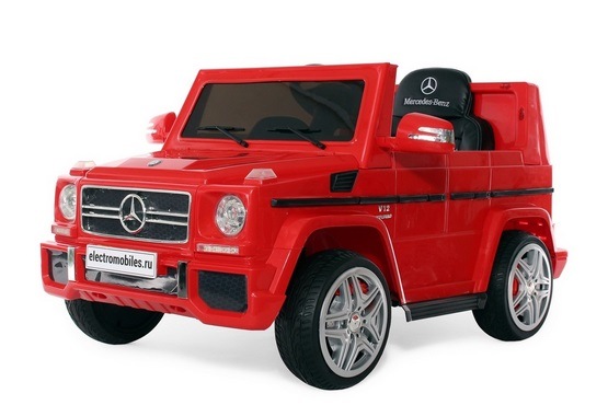 Детский электромобиль Mercedes-Benz G65 LS-528 (красный) (1)