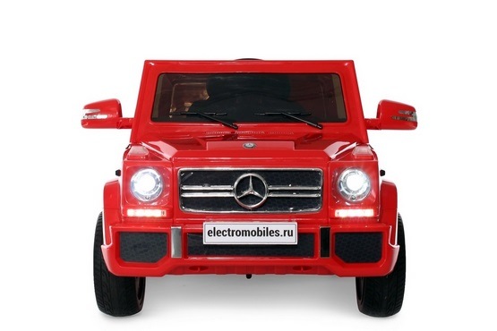 Детский электромобиль Mercedes-Benz G65 LS-528 (красный) (2)
