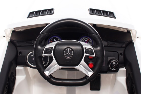 Детский электромобиль Mercedes-Benz ML350 (белый) (6)