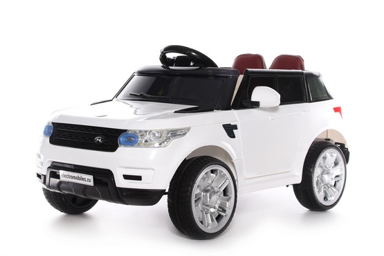 Детский электромобиль Range Rover E004EE (белый) (1)
