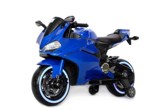 Детский электромотоцикл Moto А001АА (синий) (1)