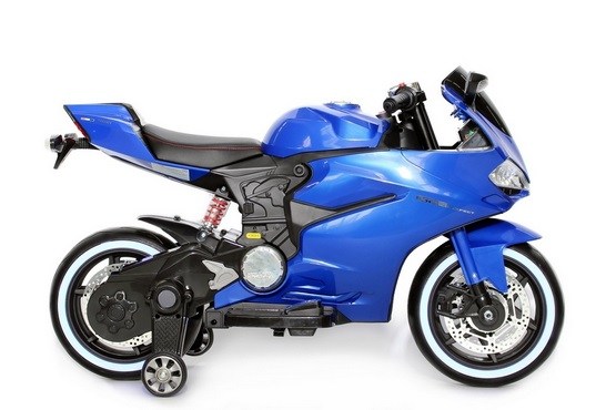 Детский электромотоцикл Moto А001АА (синий) (3)