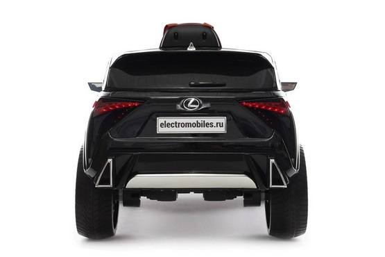 Детский электромобиль Lexus Е111КХ (черный глянцевый) (5)