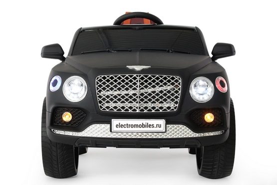 Детский электромобиль Bentley Е777КХ  (черный матовый) (2)