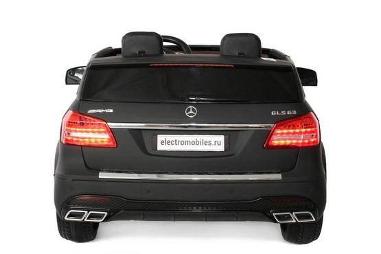 Электромобиль Mercedes-Benz AMG GLS63 (черный матовый) (5)