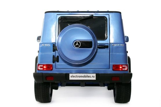 Детский электромобиль Mercedes-Benz G65 (синий глянец) (5)