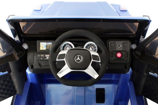 Детский электромобиль Mercedes-Benz G65 (синий глянец) (6)