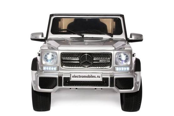 Детский электромобиль Mercedes-Benz G65 (серый глянец) (2)