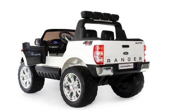 Детский электромобиль Ford Ranger NEW (белый) (4)