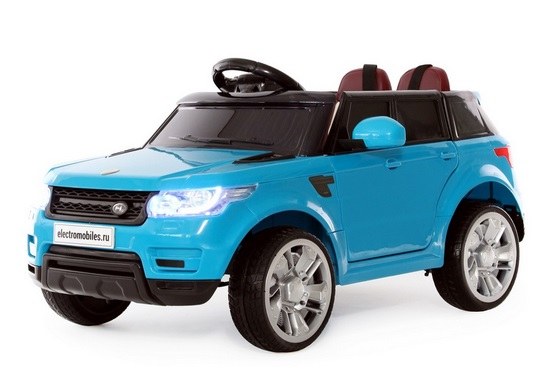 Детский электромобиль  Range Rover E004EE (синий) (1)