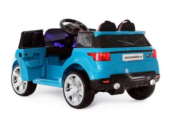 Детский электромобиль  Range Rover E004EE (синий) (4)