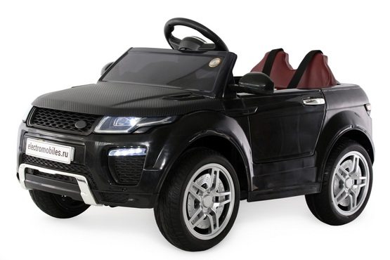 Детский электромобиль Range rover О007ОО VIP (черный)