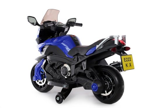 Детский электромотоцикл Е222КХ (синий) (4)