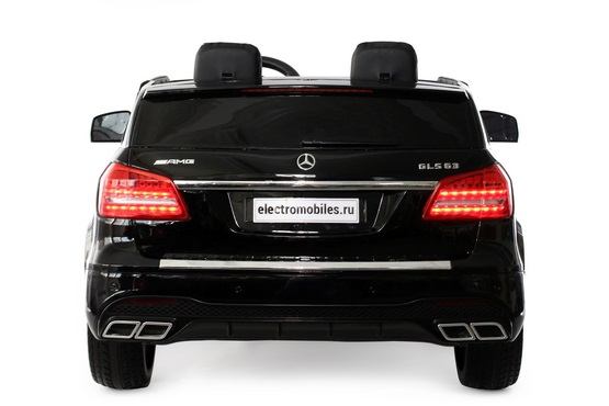 Детский электромобиль Mercedes-Benz GLS63 AMG (черный глянец) (5)